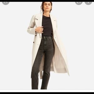EVERLANE Drape Trench in Sandstone L
